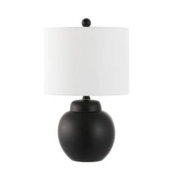 Roux 19.5 Inch Table Lamp - Black - Safavieh.
