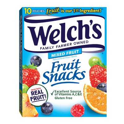 WELCH'S  Fruit Snacks Mixed Fruit - 8oz/10ct