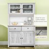 NicBex 63.5 Inch Kitchen Pantry Storage Cabinet with 4 Doors and 2 Drawers for Dining Room,Bathroom,Kitchen - 4 of 4