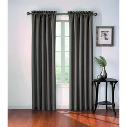 63"x42" Corinne Blackout Curtain Panel Gray - Eclipse