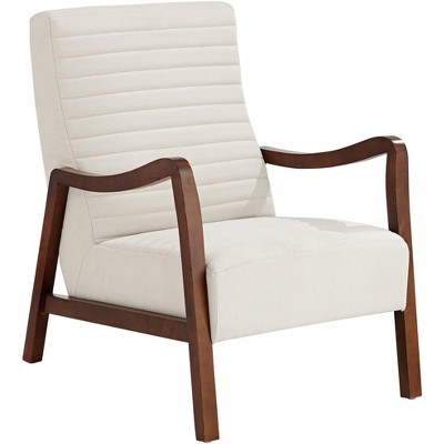 55 Downing Street Columbe Modern White Lounge Chair