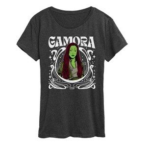 Women's - Marvel - Guardians of the Galaxy Gamora Art Nouveau Short Sleeve Graphic T-Shirt - 1 of 4