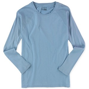 I.N.C International Concepts Mens Solid Raglan Graphic T-Shirt, Blue, Large - 1 of 1