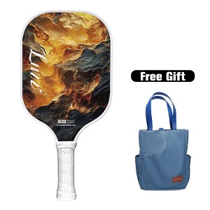 Luzz T700 Carbon Fiber Pickleball Paddle with Sandblasted Surface & Honeycomb Core Racket - Includes Free Versatile Tote Bag - 1 of 4