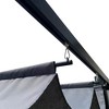 Sevobal Patio Umbrellas Outdoor Patio Gazebo Replacement Canopy, Durable UV-Resistant Material, Top Cover Only, Gray, 135.83"*96.46"*8.66" - 2 of 4