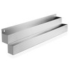KUTLER Speed Rails, Stainless Steel Liquor Bottle Rack Holder for Restaurants, Bars, Coffee Shops - 3 of 4