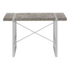 NicBex 48" Industrial Computer Desk with Grey Metal Legs, X-Shaped Support for Home Office, Laptop/Work - 4 of 4