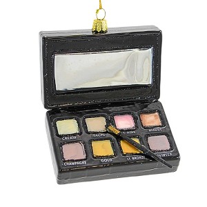 Cody Foster 4.5 Inch Eyeshadow Pallet Ornament Mirror Brush Case Tree Ornaments - 1 of 3