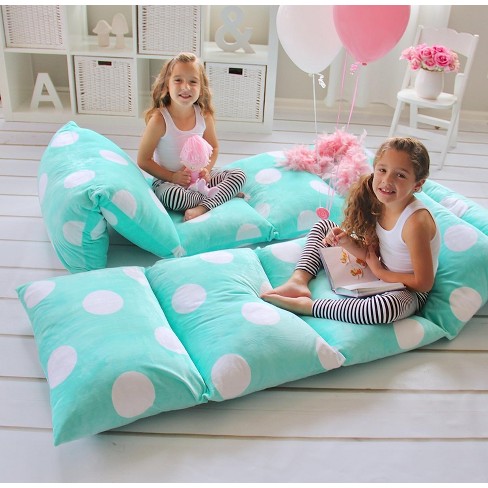 Butterfly Craze Pillow Bed Floor Lounger Cover