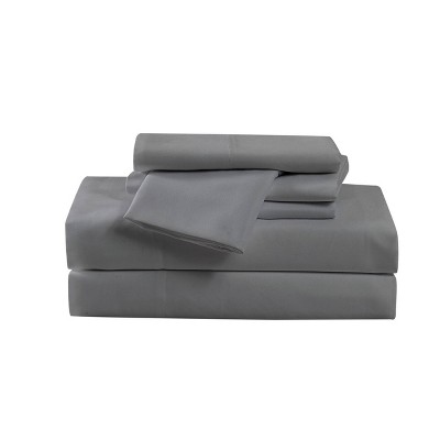Heritage Microfiber Solid Sheet Set - Cannon