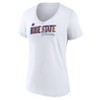 NCAA Boise State Broncos Women's White V-Neck T-Shirt - 2 of 3