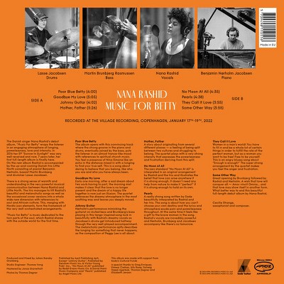Nana Rashid - Music For Betty (Vinyl)