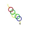 JW Insight Olympic Rings Bird Toy - 4 of 4