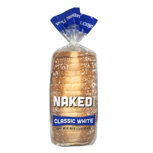 Naked Bread Classic White Sandwich Bread - 22.5oz : Target