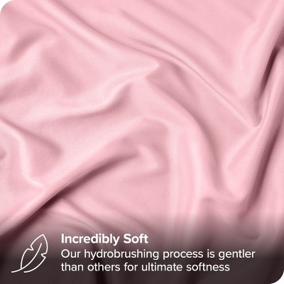 Light Pink Hypoallergenic Cotton Polyester Standard Pillow Shams