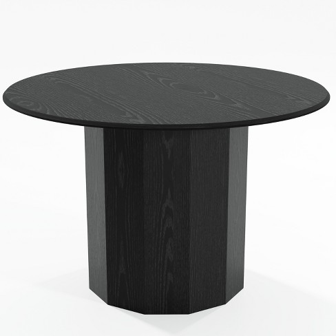 Dovelina Round Dining Table Mid-century Dining Room Table With Designer ...