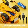 Joyfy Remote Control Dump Truck Toys, 2.4Ghz RC Truck Toy with Light, Construction Toys for Boys 3-5 4-7 8-12 Year Old Kids, Christmas Birthday Gift - 4 of 4