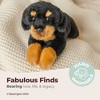 Bearington Lil' Gunner The Rottweiler Stuffed Animal, 8 Inch Dog Stuffed Animal - 2 of 4