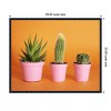 Amanti Art Cactus Trio 2 by Julia Ramiro Canvas Wall Art Print Framed 28-in. W x 23-in. H. - 3 of 4