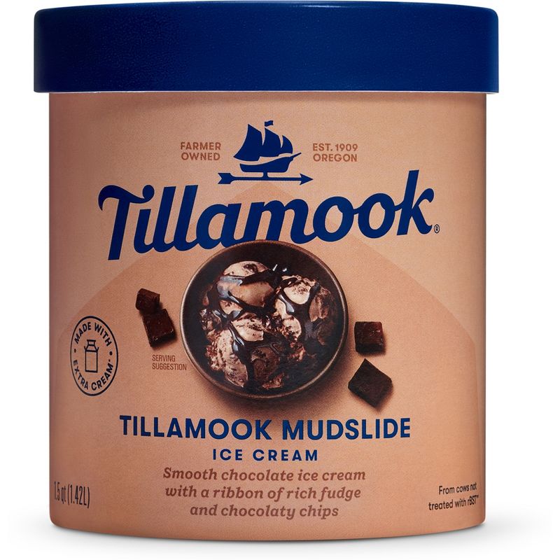 Tillamook Mudslide Ice Cream - 48oz, 1 of 7