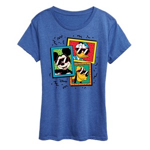 Women's - Disney - Mickey Friends Sunglasses Short Sleeve Graphic T-Shirt - 1 of 4