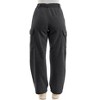 Derek Heart Womens High Rise Wide Leg Fleece Cargo Pants - 3 of 4