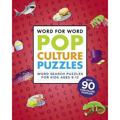 Word for Word: Pop Culture Puzzles - (Word for Word Crosswords) by  Rockridge Press (Paperback)