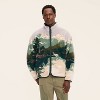 Adult Printed Landscape Zip-Up Fleece Jacket - Woolrich x Target Tan - 2 of 4