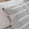 Gracie Mills Jermaine Luxurious Harmony: Clip Jacquard Comforter Set - Twin/Twin Extra Long - Grey - 3 of 4