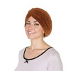 Anna-Kaci Glitter Turban Twist Knot Head Wrap Stretchy Metallic Fabric Elegant Headscarf for Stylish Looks - 3 of 4