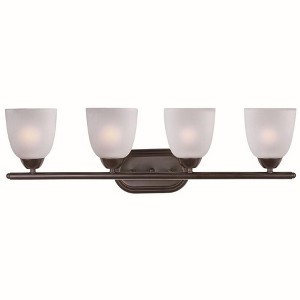 Maxim Lighting Axis 4 - Light Vanity in  Oil Rubbed Bronze - 1 of 2