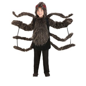HalloweenCostumes.com Kid's Hooded Grey Tarantula Costume | Spider Costumes - 1 of 4