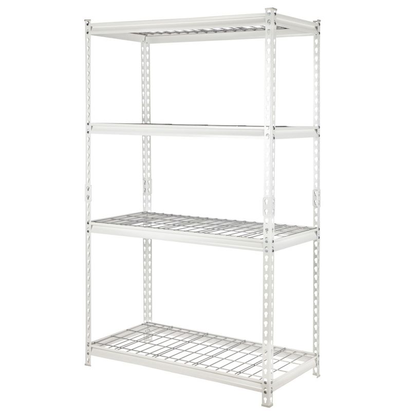 Pachira Adjustable Height 5-Shelf Steel Shelving Unit Utility Organizer Rack for Home, Office, and Warehouse, 1 of 9