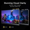 UPERFECT 17.3" 4K Portable Monitor, 100% AdobeRGB, 500 Nits HDR IPS, USB-C & HDMI, VESA, 180° Stand, Matte Screen, Built-in Speakers for Work & Play - 3 of 4