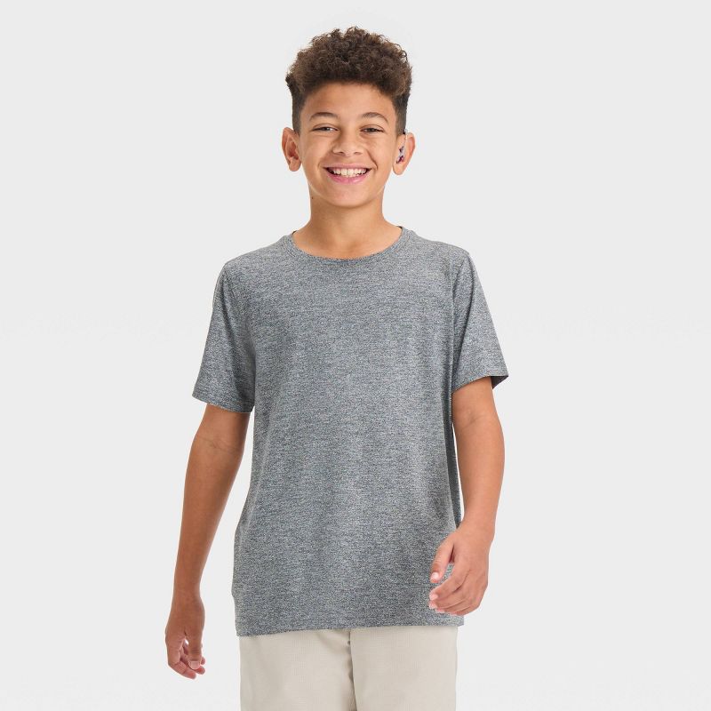 Boys' Crew Neck T-Shirt - All in Motion™, 1 of 5