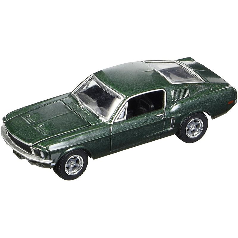 1968 Ford Mustang GT Fastback Green "Bullitt" (1968) Movie 1/64 Diecast Model Car by Greenlight, 2 of 4