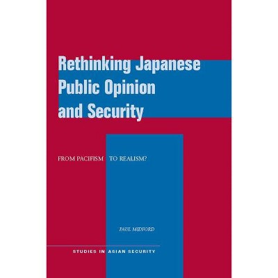 Rethinking Japanese Public Opinion and Security - (Studies in Asian Security) by  Paul Midford (Paperback)