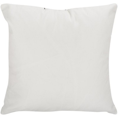 Pink and White Polka Dot Heart Throw Pillow