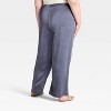 Women's Crinkled Satin Pull-On Pants - A New Day™ - 2 of 3
