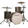 Sawtooth Command Series 4-Piece Drum Shell Pack with 24" Bass Drum, Silver Sparkle - image 2 of 3