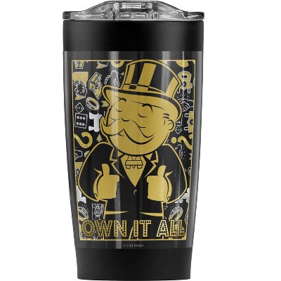 Monopoly Own Steel Tumbler 20oz Coffee Travel Mug
