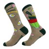 Crazy Dog T-Shirts Women's Send Noods Socks Funny Ramen Lo Mein Noodles Takeout Joke Footwear - 2 of 4