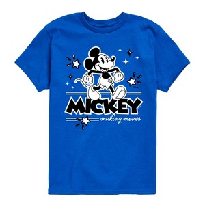 Boys' - Disney - Mickey Mouse Making Moves Short Sleeve Graphic T-Shirt - 1 of 4