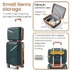 Okak 4 Piece Expandable Luggage Sets with 4 Double 360 Degrees Mute Spinner Wheels, Lightweight Suitcase Set, Checked Luggage for Travel - 2 of 4