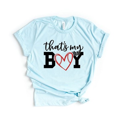Simply Sage Market Women's That's My Boy Baseball Short Sleeve Graphic Tee
