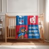 NHL Domino Swaddle Blanket - 2 of 4