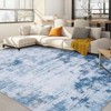 Large Area Rug  Modern Abstract Washable Non-Shedding Indoor Floor Carpet for Bedroom & Living Room - 2 of 4