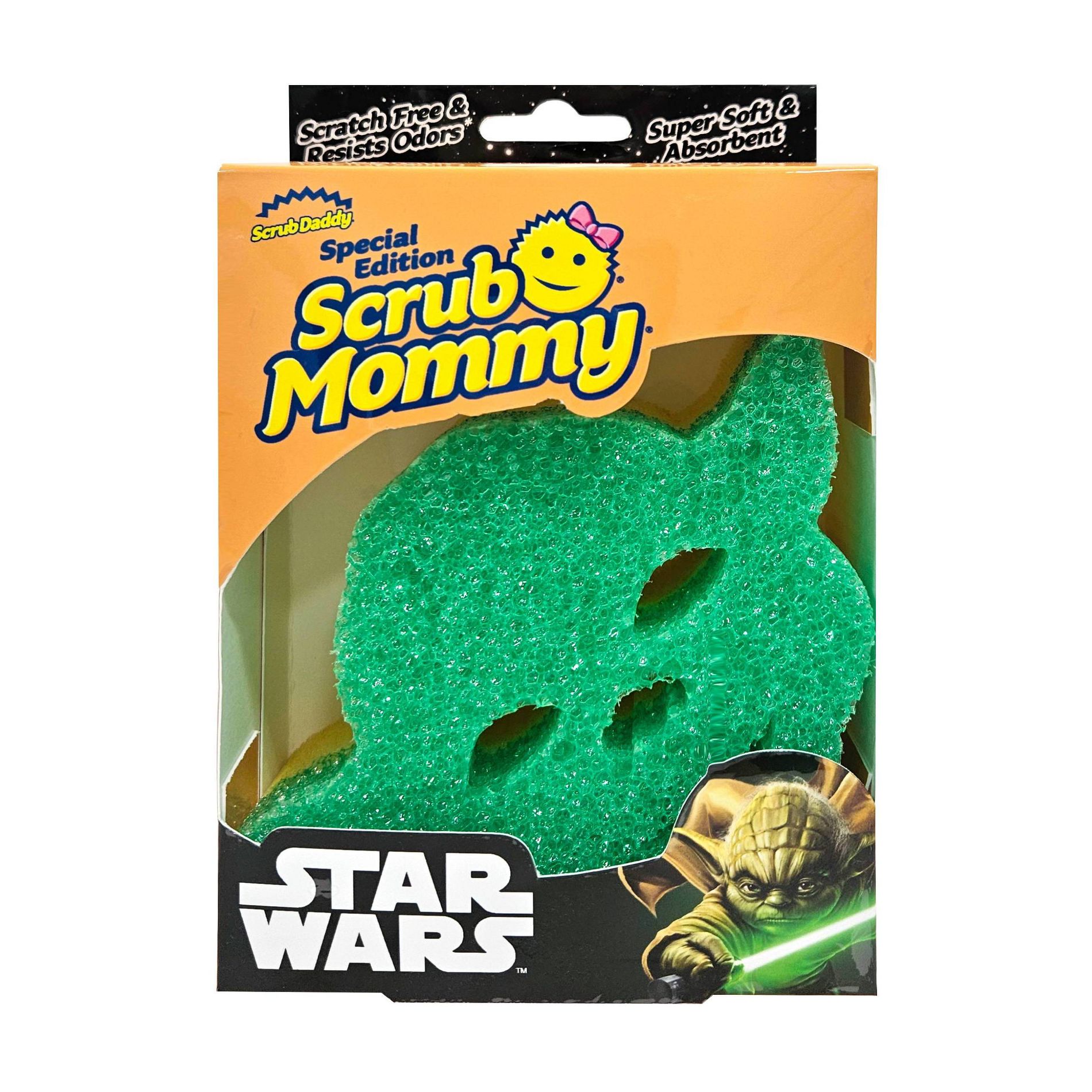Scrub Daddy Scrub Mommy Yoda Sponges - 1ct