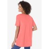 Woman Within Plus Size Layered-Look Print Tunic - 3 of 4