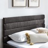 GDFStudio Monica Modern Velvet Upholstered Queen Platform Bed with Storage Drawers and Tufted Headboard - 4 of 4